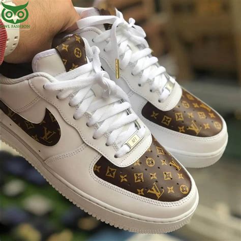 custom air force 1 louis vuitton high top|custom air force 1 shoes.